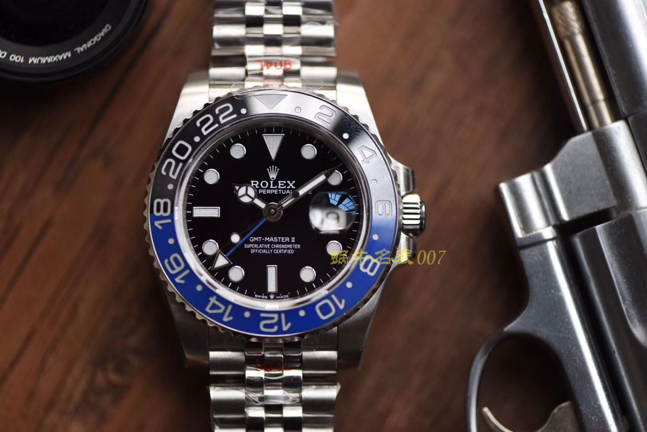 【GM一比一顶级高仿手表】劳力士格林尼治型II系列m126710blnr-0002腕表 / R272
