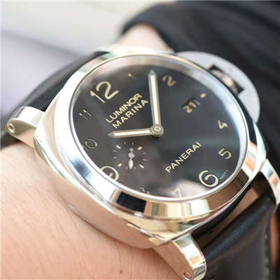 【VS厂一比一复刻高仿手表】沛纳海LUMINOR 1950系列PAM 00359腕表
