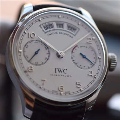 【YL厂一比一超A复刻手表】万国葡萄牙年历腕表系列IW503501万国年历腕表